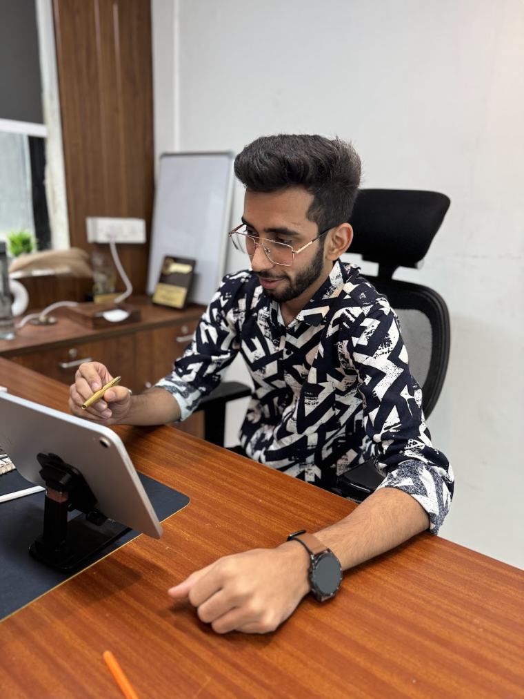 Personal brand launch moment
